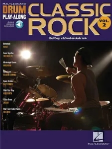 Hal Leonard Classic Rock Drums Music Book