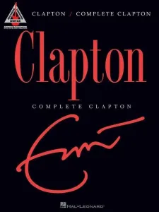 Hal Leonard Complete Clapton Guitar Music Book #7720