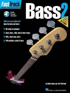 Hal Leonard FastTrack - Bass Method 2 Music Book #7750