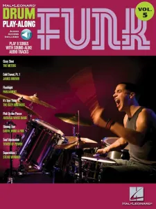 Hal Leonard Funk Drums Music Book