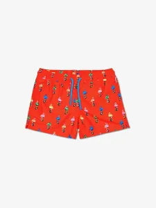 Happy Socks Flamingo Kids Swimsuit Red #1203821