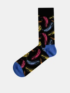 Happy Socks Andy Warhol Banana Socks Black