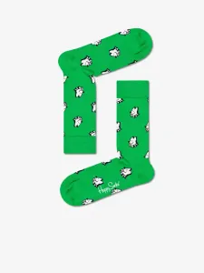 Happy Socks Dog Socks Green