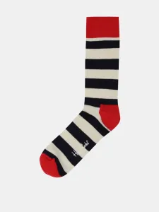 Happy Socks Stripe Socks White