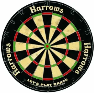 Harrows Lets Play Darts Black 4 kg Dartboard