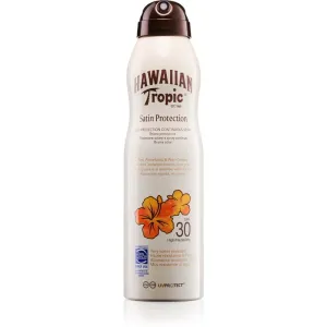 Hawaiian Tropic Satin Protection sunscreen spray for body and face SPF 30 220 ml
