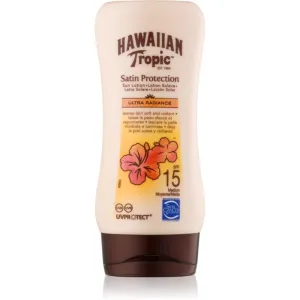 Hawaiian Tropic Satin Protection water-resistant sun milk SPF 15 180 ml