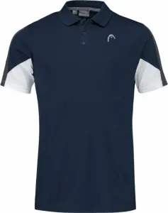 Head Club 22 Tech Polo Shirt Men Dark Blue M Tennis T-shirt