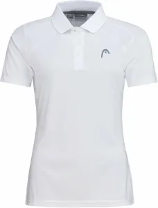 Head Club Jacob 22 Tech Polo Shirt Women White XL Tennis T-shirt