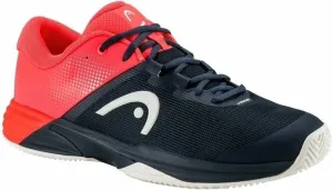 Head Revolt Evo 2.0 Clay Men Blueberry/Fiery Coral 40,5 Men´s Tennis Shoes