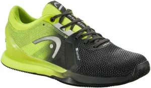 Head Sprint Pro 3.0 SF Clay Black/Lime 45 Men´s Tennis Shoes
