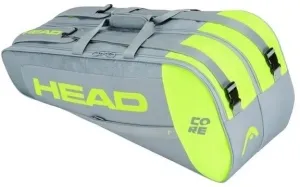 Head Core 6 Green/Neon Yellow Tennis Bag