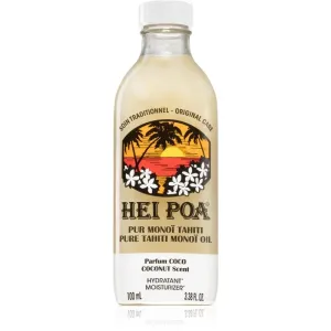 Hei Poa Pure Tahiti Monoï Oil Coconut multi-purpose oil for body and hair 100 ml