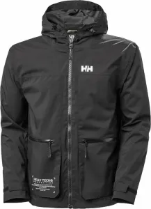 Helly Hansen Men's Move Hooded Rain Jacket Black L Outdoor Jacket