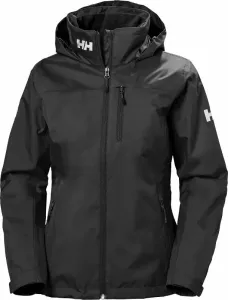 Helly Hansen Women's Crew Hooded Midlayer Jacket Black S