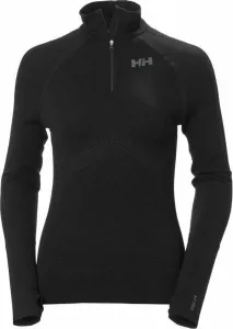 Helly Hansen W H1 Pro Lifa Seamless 1/2 Zip Black S Thermal Underwear