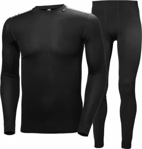 Helly Hansen Men's HH Comfort Lightweight Base Layer Set Black 2XL Thermal Underwear