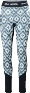 Helly Hansen W Lifa Merino Midweight Graphic Base Layer Pants Navy Star Pixel XS Thermal Underwear