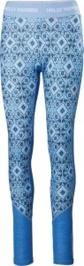Helly Hansen W Lifa Merino Midweight Graphic Base Layer Pants Ultra Blue Star Pixel L Thermal Underwear
