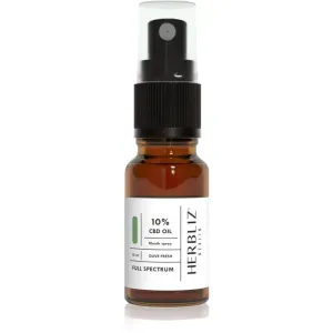 Herbliz Olive Fresh CBD Oil 10% mouth spray with CBD 10 ml