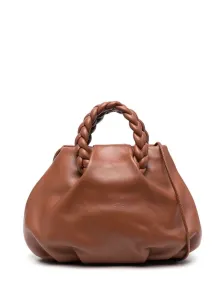 HEREU - Bombon Plaited-handle Leather Handbag #1808285