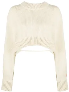 HERON PRESTON - Cropped Wool Sweater