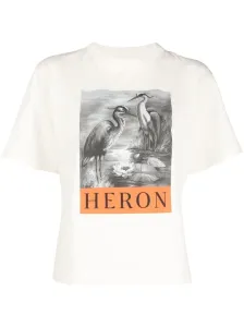 HERON PRESTON - Logo Cotton T-shirt #1649951