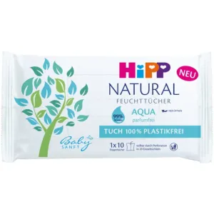 Hipp Babysanft Aqua Natural wet cleansing wipes for children from birth 10 pc