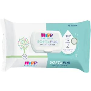 Hipp Soft & Pur wet cleansing wipes for children from birth 48 pc