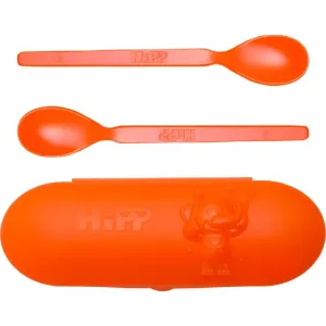 Hipp Spoons Set dinnerware set Orange(for travelling)