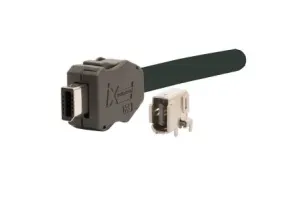 Hirose, IX Cable Mount Mini I/O Connector Plug, 10 Way, Shielded #702860