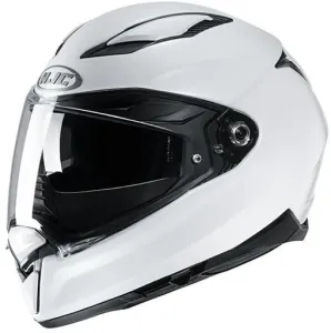 HJC F70 Solid Metal Pearl White S Helmet