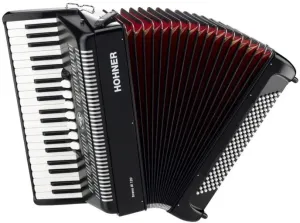 Hohner Bravo III 120 Black Piano accordion #1304421