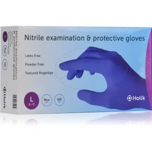 Holík Nitril Blue nitrile powder-free gloves size L 2x50 pc