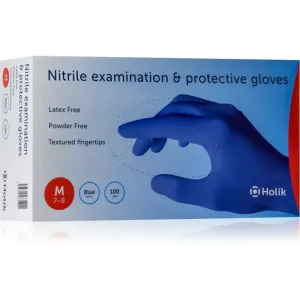 Holík Nitril Blue nitrile powder-free gloves size M 2x50 pc