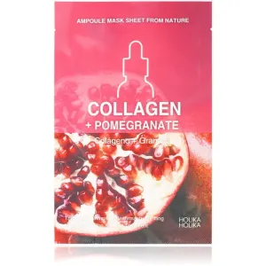 Holika Holika Ampoule Mask Sheet From Nature Collagen + Pomegranate firming sheet mask 1 pc