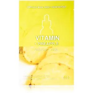 Holika Holika Ampoule Mask Sheet From Nature Vitamin C + Pineapple energising sheet mask 1 pc