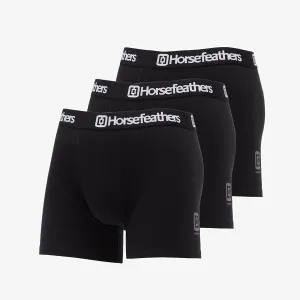 Horsefeathers Dynasty 3Pack Boxer Shorts Black #1607554