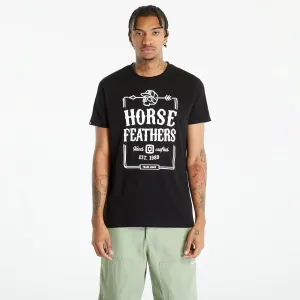 Horsefeathers Jack T-Shirt Black #1691155
