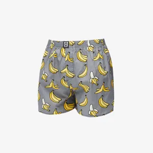 Horsefeathers Manny Boxer Shorts Grey/ Bananas Print #1709528