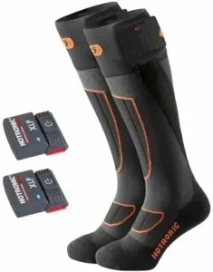 Hotronic XLP 1P + Bluetooth Surround Comfort Black-Grey-Orange 42-44 Ski Socks