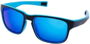 HQBC Timeout Black/Blue/Grey Mirror Sport Glasses