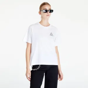 HUF Embroidered Triple Triangle Relax T-Shirt White #1298553