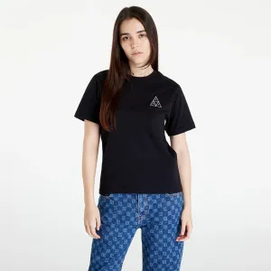 HUF Embroidered Tt S/S Relax Tee Black #1686808