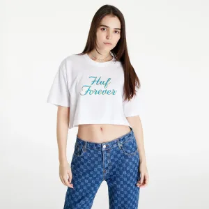 HUF Forever S/S Crop Tee White #1686798