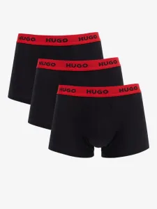 HUGO Trunk Triplet Pack Boxers 3 Piece Black