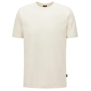 Hugo Boss Mens Cotton T-shirt Cream XXL