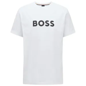 Hugo Boss Mens Logo T-shirt White M