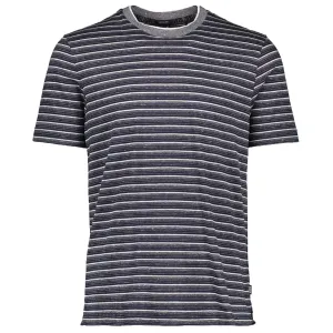 Hugo Boss Mens Striped T-shirt Navy L