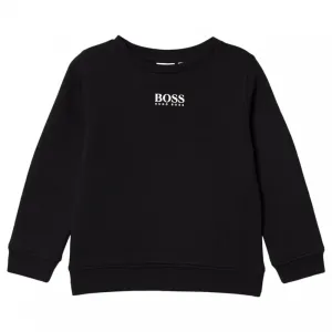 Hugo Boss Boys Logo Sweater Black 16 Years